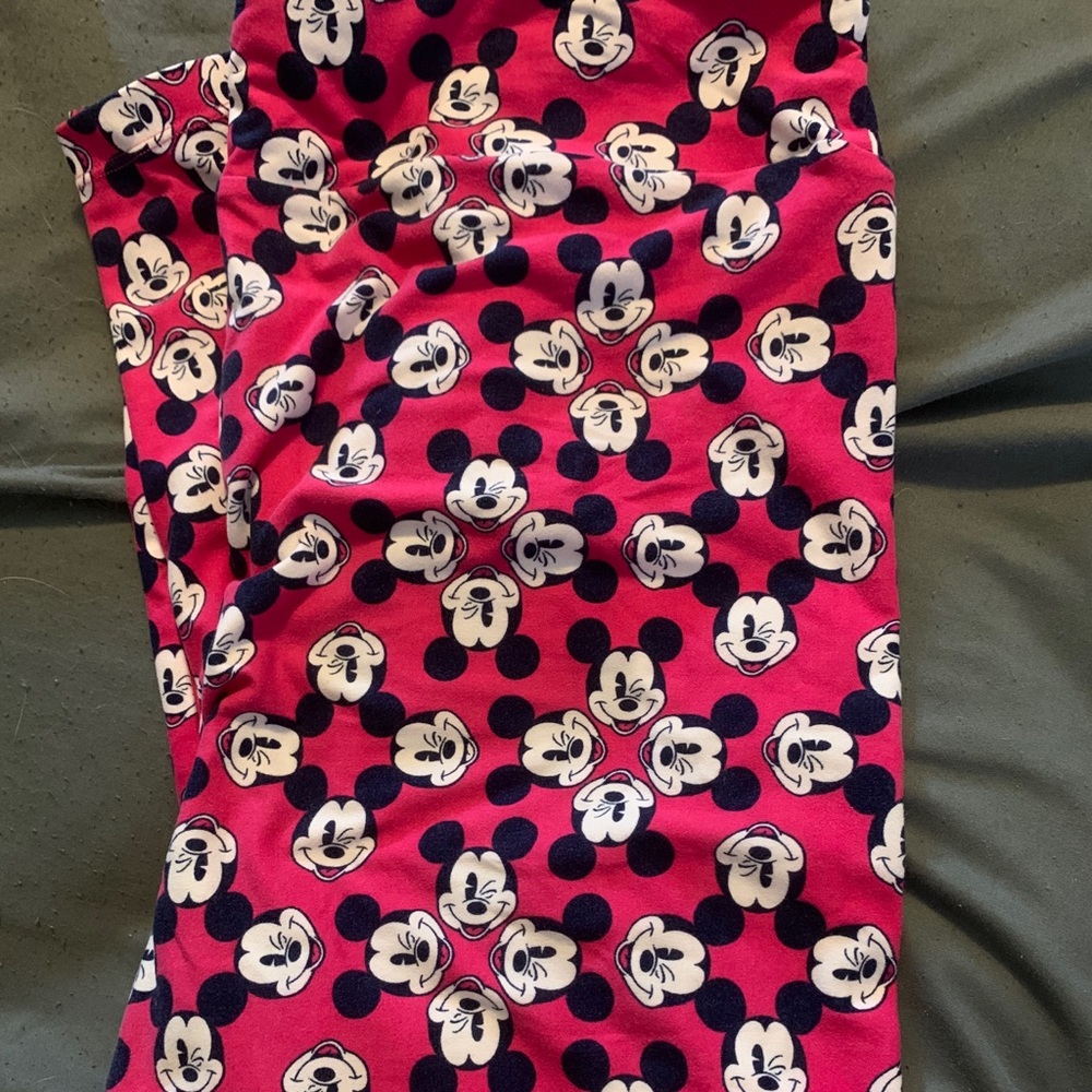 Mickey Mouse LuLaRoe leggings TC